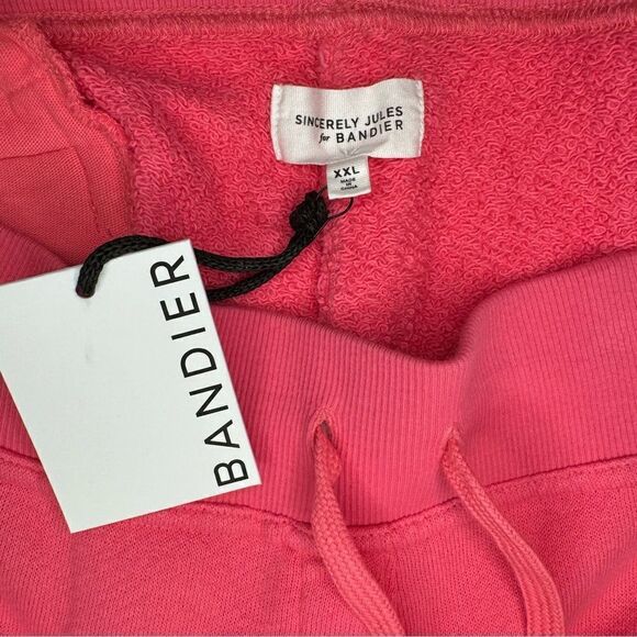 Bandier x Sincerely Jules Bright Rose The Juniper Jogger - Picture 14 of 16
